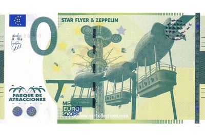 Billet Mémo Parque de Atracciones 278/2 souvenir