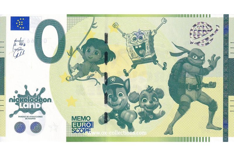 Memo-Schein Parque de Atracciones 278/4 Souvenir