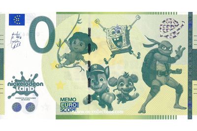 Billet Mémo Parque de Atracciones 278/4 souvenir