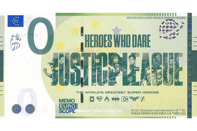 Memo-Schein Parque Warner 274/7 Souvenir