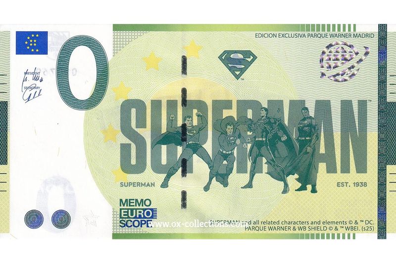 Memo-Schein Parque Warner 274/11 Souvenir