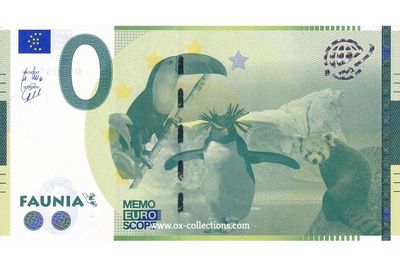 Billet Mémo Faunia 279/1 souvenir