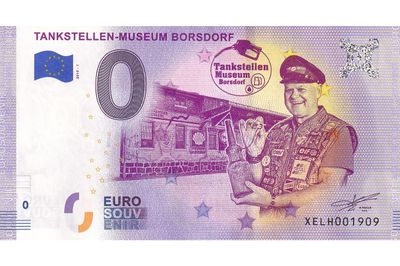 0 Euro-Schein Tankstellen-Museum Borsdorf 2019-1 Souvenir
