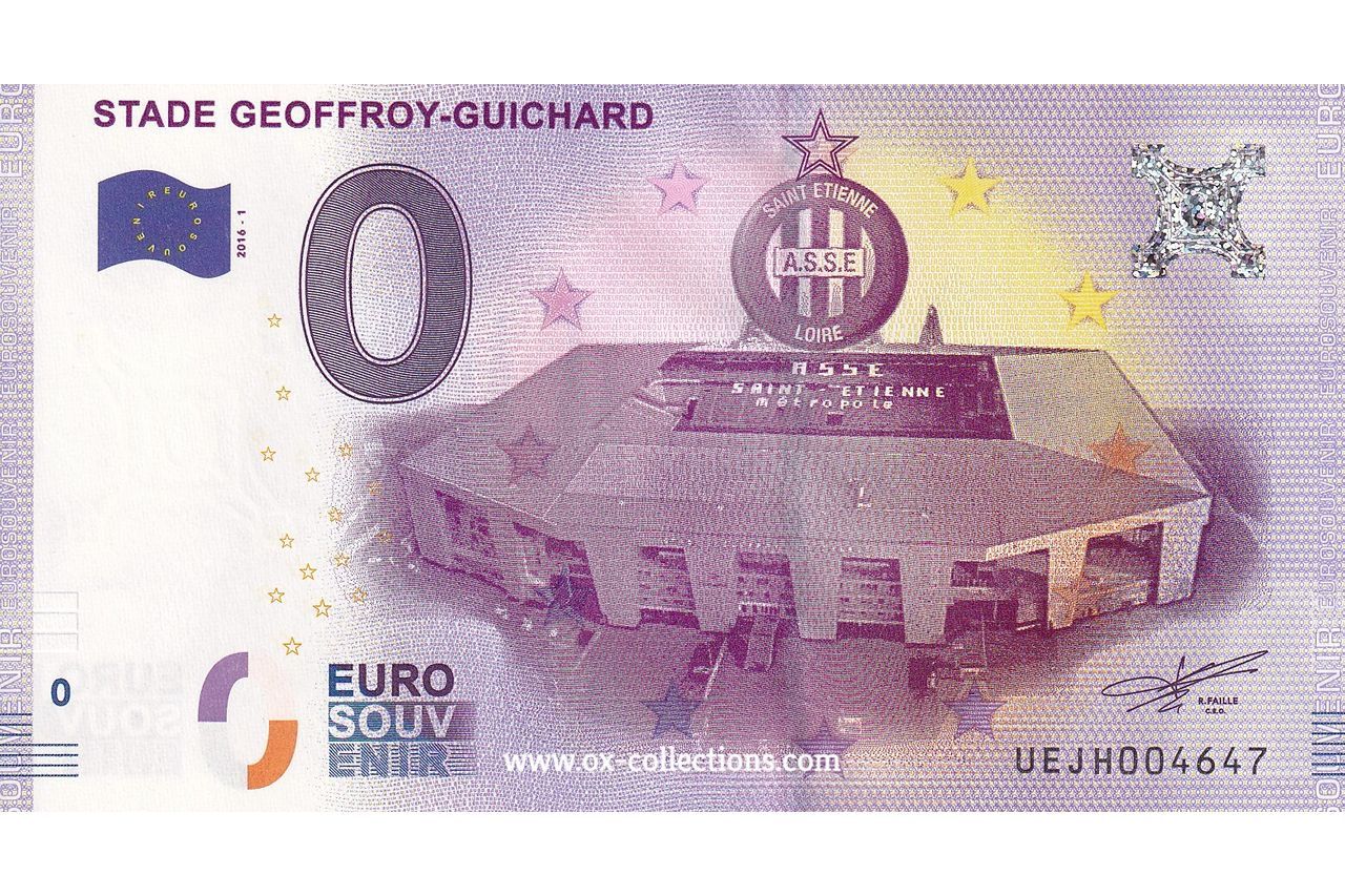 Billet 0 euro Stade Geoffroy-Guichard 2016-1 souvenir