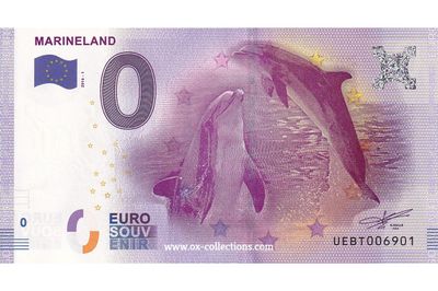 0 Euro-Schein Marineland 2016-1 Souvenir