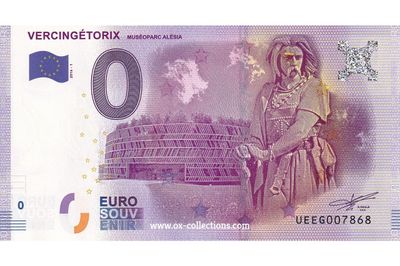 0 Euro-Schein Vercingétorix 2016-1 Souvenir