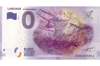 Billet 0 euro Lascaux 2016-2 souvenir