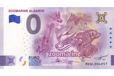 Billet 0 euro Zoomarine Algarve 2026-3 Gold souvenir