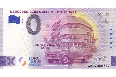 DE - Mercedes-Benz Museum - 2026-04 Billet 0 euro Mercedes-Benz Museum 2026-4 souvenir
