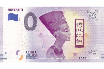 DE - Nefertiti - 2019-02 PROTOTYP 0-Euro-Schein Nefertiti PROTOTYP 2019-2 Souvenir