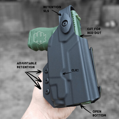 Holster OWB - Glock Streamlight