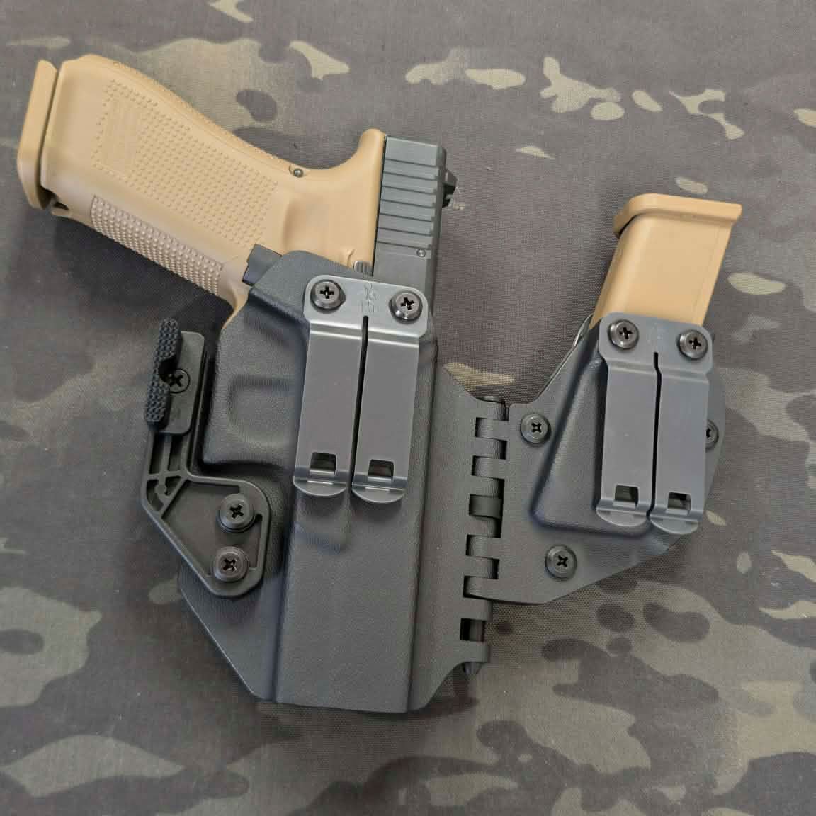 - Holster Inside - Side-car Glock avec clips FOMI - Holster Inside - Side-car Glock avec clips FOMI