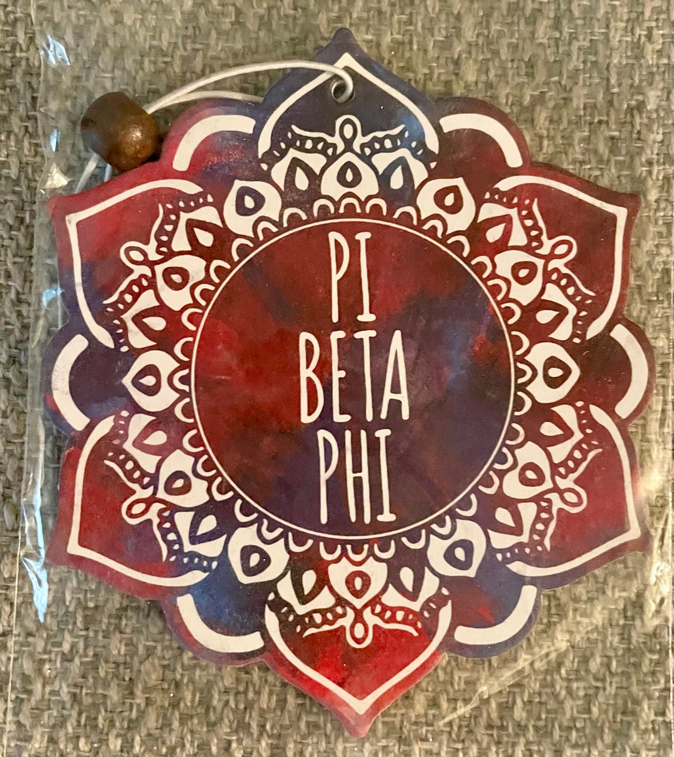 PI BETA PHI SORORITY AIR FRESHENER (Set of 2) - BOX ADD-ON ONLY