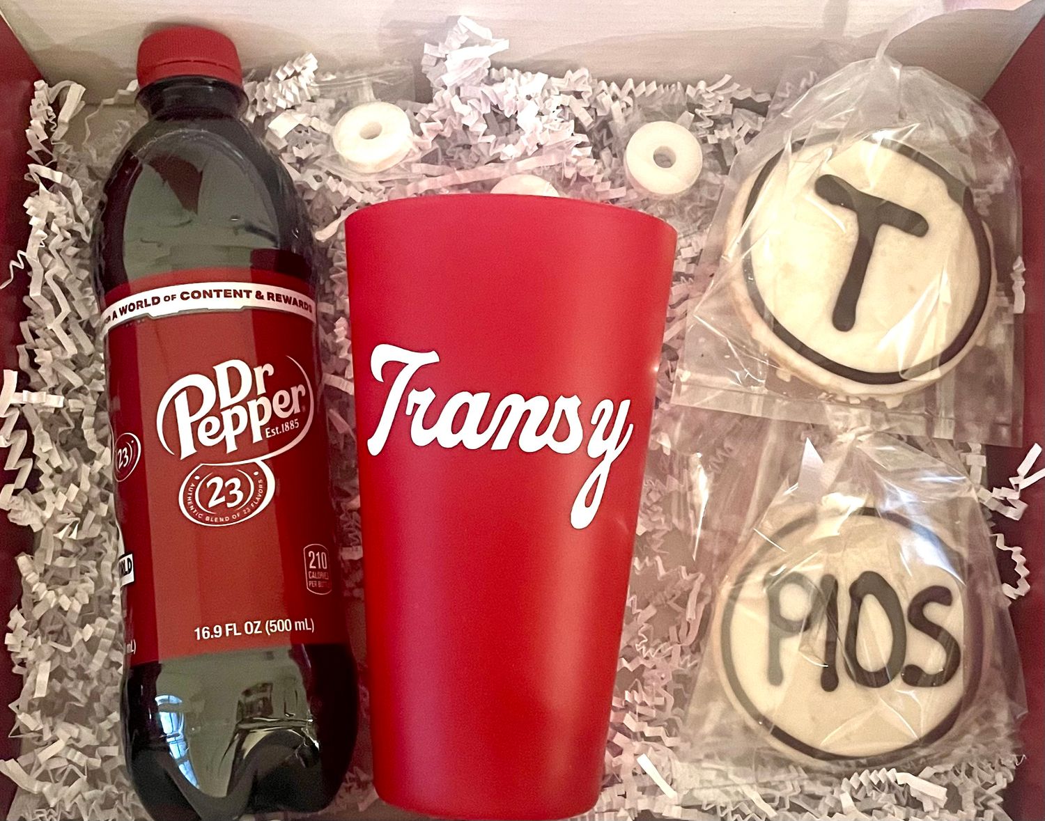 GOOD DAYS AHEAD IN TRANSY RED