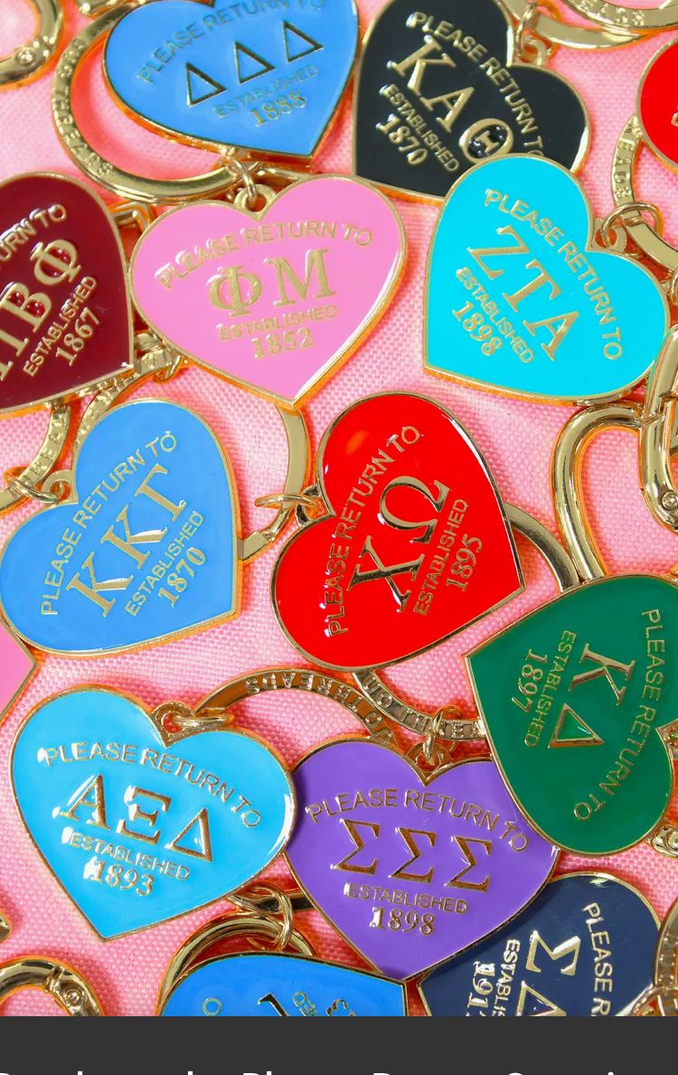 PLEASE RETURN SORORITY KEY RING