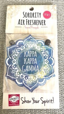 KAPPA KAPPA GAMMA SORORITY AIR FRESHENER (Set of 2)