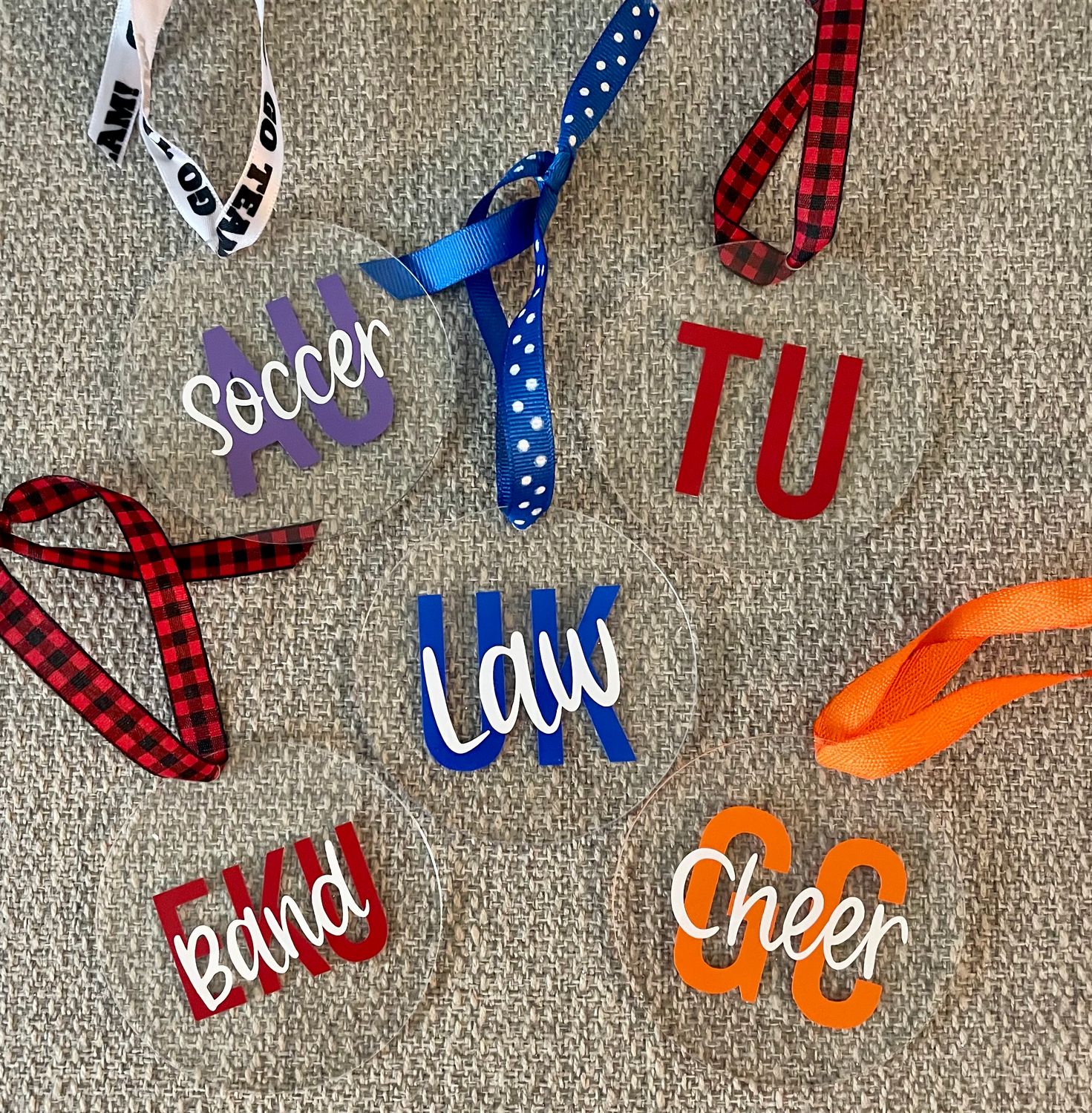 CUSTOM ACRYLIC BAG TAG ADD-ON