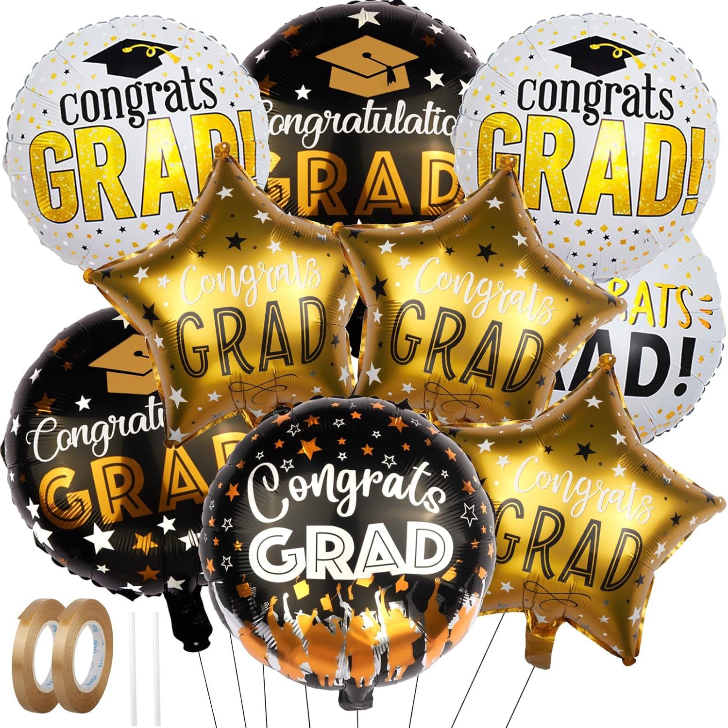 3 BALLOON GRADUATION BOUQUET ADD-ON