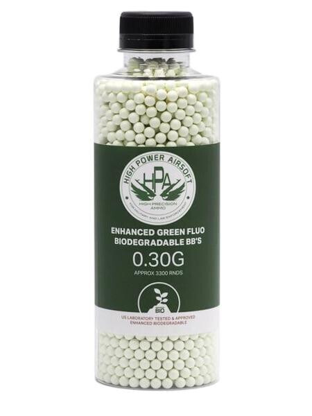 HPA .30g Biodegradable White BBs (approx. 3300 bbs)