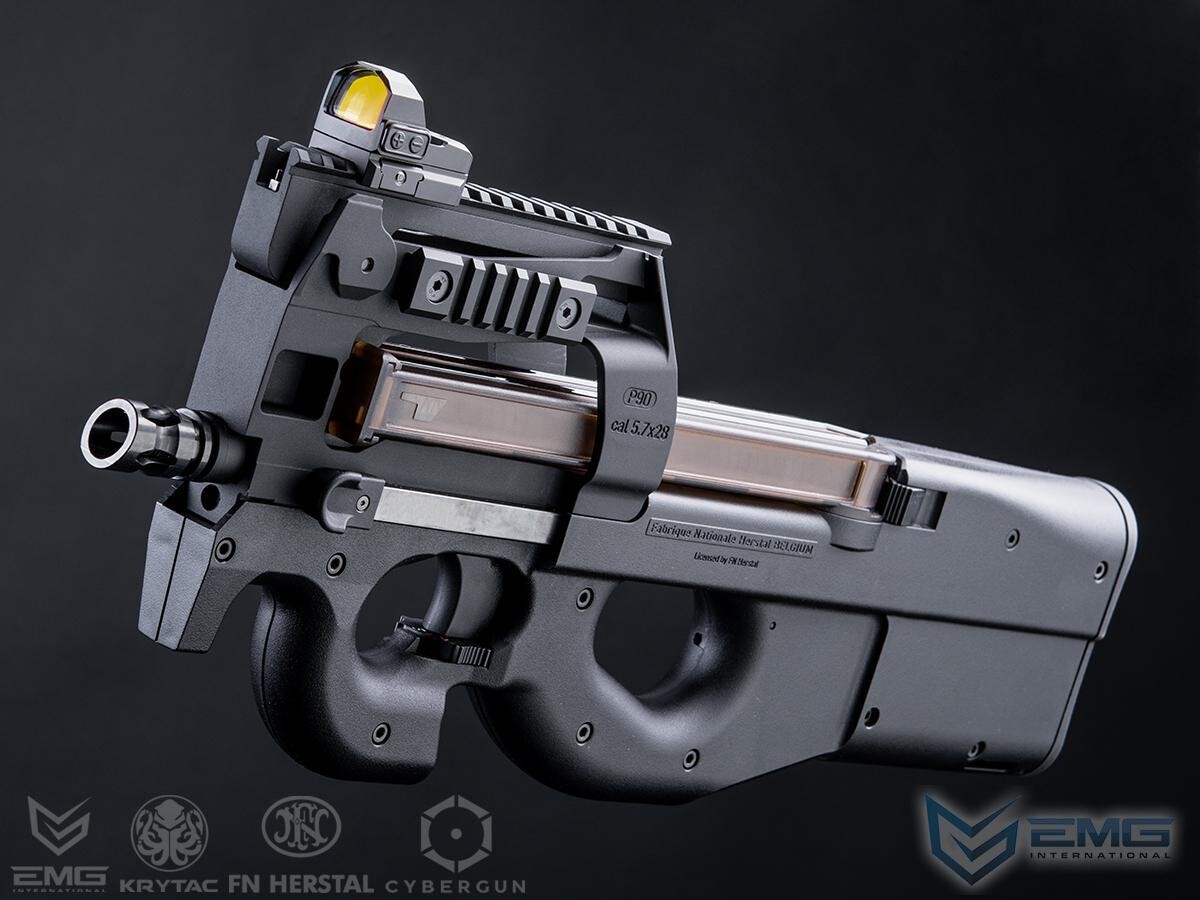 EMG / KRYTAC FN Herstal P90 Airsoft AEG Training Rifle Licensed by Cybergun (Model: 350 FPS / Rifle Only)