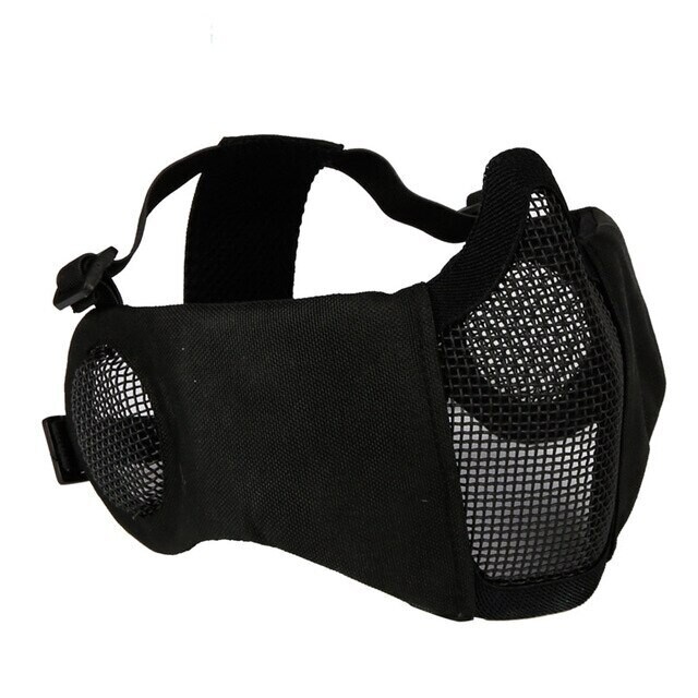 High Powered Airsoft Padded Mesh (Black, Face, Teeth, and Ear Saver)