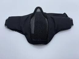 High Powered Airsoft Padded Mesh (Black, Face and Teeth)