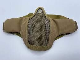 High Powered Airsoft Padded Mesh (Tan, Face and Teeth)