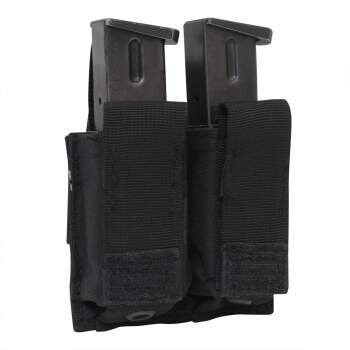 Rothco Double Pistol Mag Pouch (Multiple Colors Available)