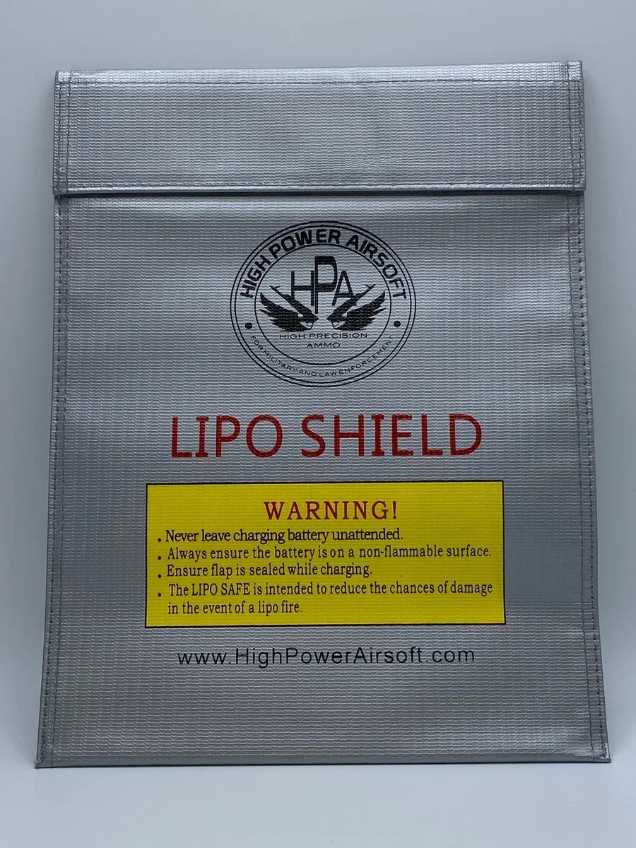 High Powered Airsoft LIPO SHIELD BAG