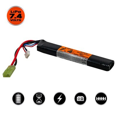Valken LiPo 7.4v 1200mAh 15C Stick Airsoft Battery (Small Tamiya)