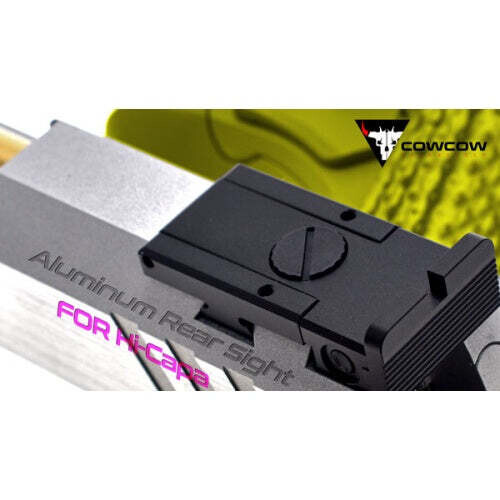 COWCOW Aluminum Rear Sight Hi-Capa 5.1