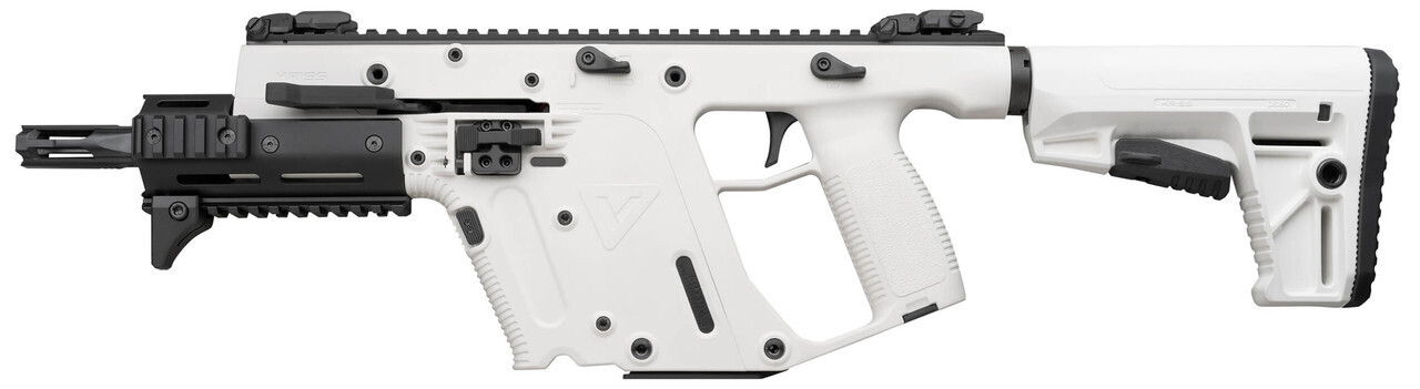Krytac KRISS USA Limited Edition "Alpine White" KRISS Vector Airsoft SMG by Krytac