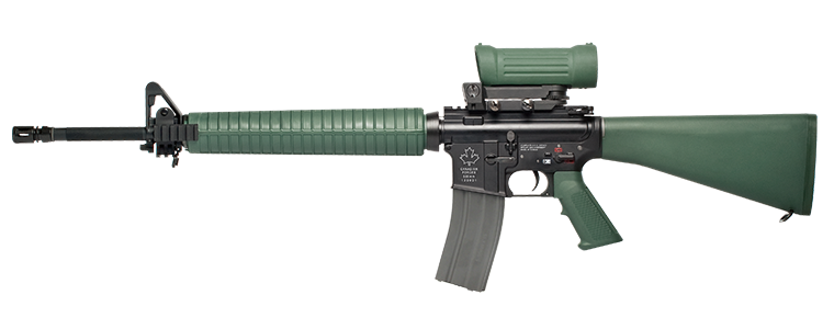G&G GC7A1 AEG Rifle With Scope (Green)