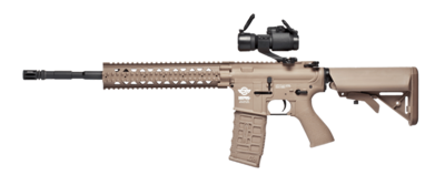 G&G CM16 R8-L AEG Rifle With Red Dot Scope