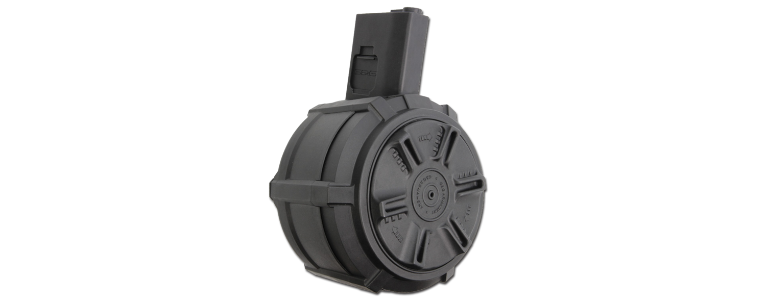 G&G M4/M16 2300 Round Drum Mag (Automatic Electric w/ lipo battery)