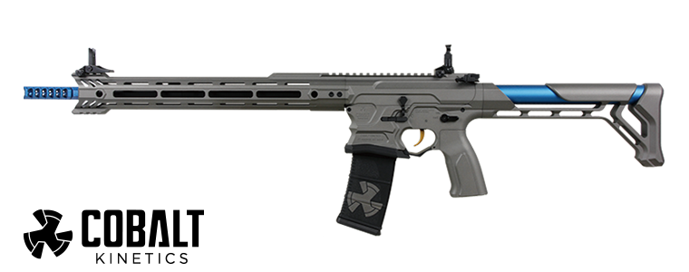 G&amp;G Cobalt Kinetics BAMF Team AEG M4 Rifle (AR15/Gray)