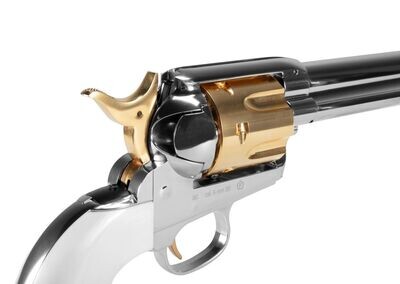 Limited Edition Elite Force SMOKE WAGON 6 MM AIRSOFT PISTOL REVOLVER GOLD