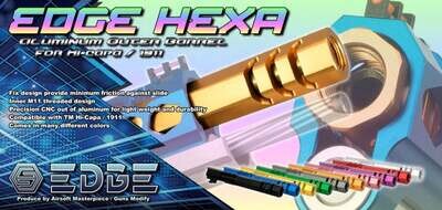 EDGE Custom “HEXA” Aluminium Outer Barrel for Hi-CAPA 5.1