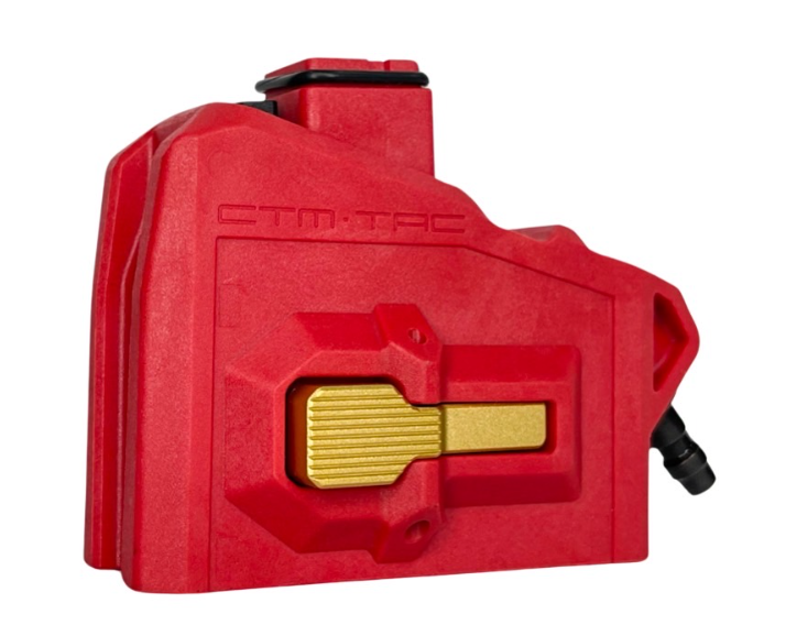 CTM Tac AAP-01/Glock HPA M4 Magazine Adapter (Red/Gold)