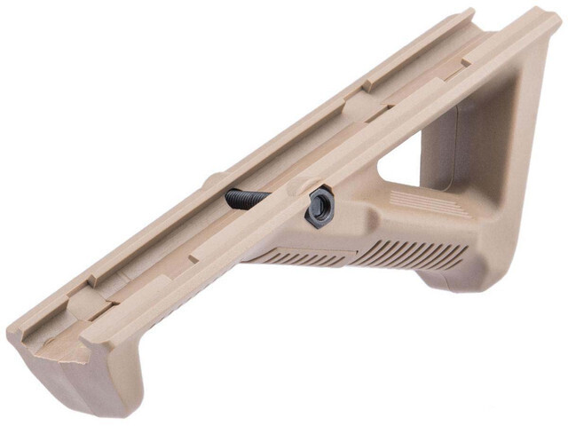 JE Machine Pro Series Polymer Forward Angled Foregrip (Color: Tan)