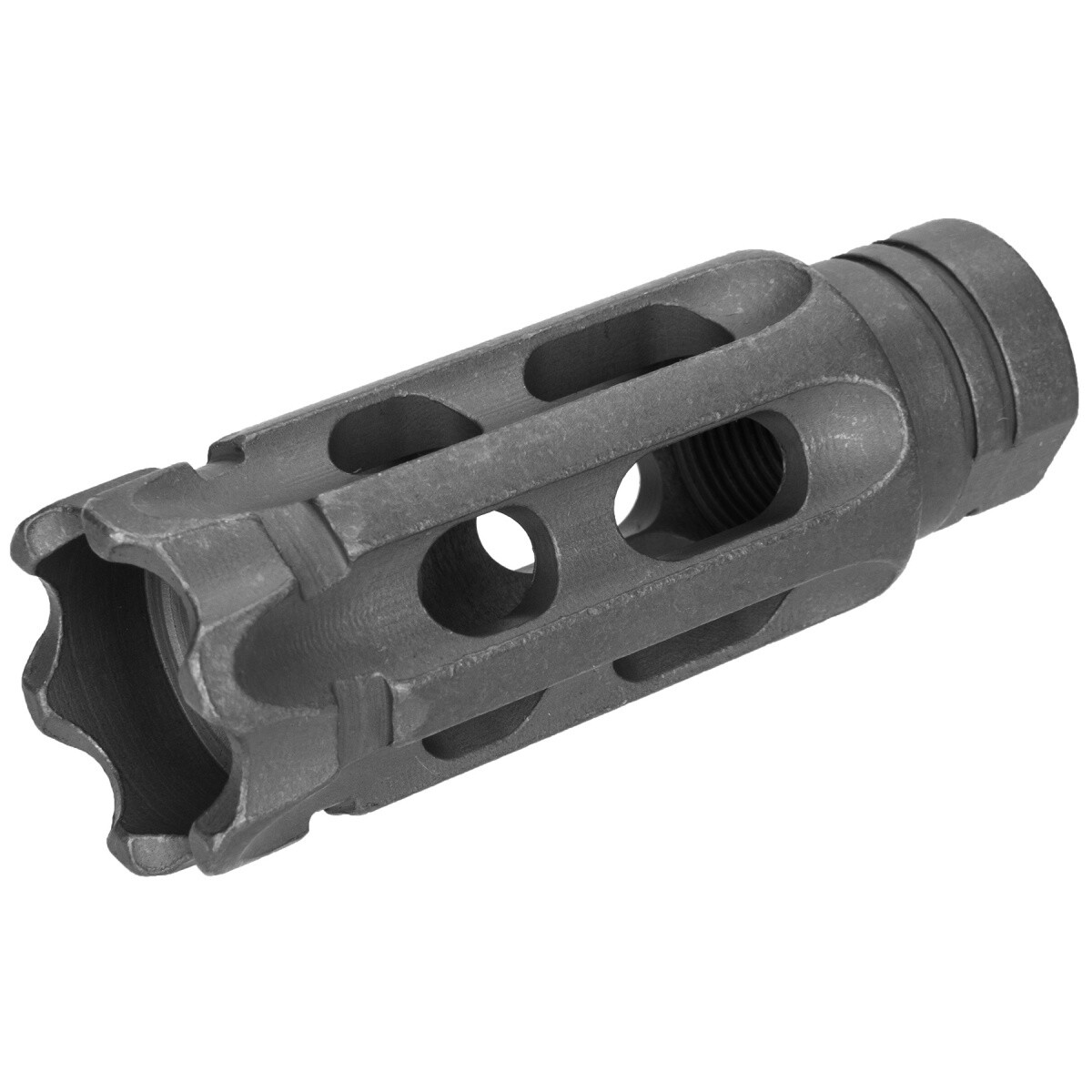 5KU 14mm Negative Mini Breacher Muzzle Break for Airsoft Rifles