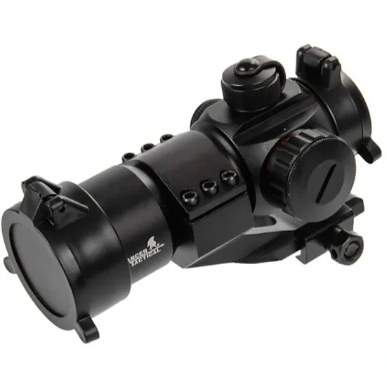Lancer Tactical Red &amp; Green Dot Sight With Rail Mount (Black)