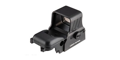 Lancer Tactical 4-Reticle Red/Green Dot Reflex Sight With QD Mount (Black)