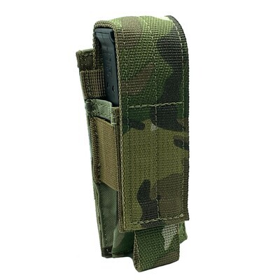 Shellback Tactical Single Pistol Mag Pouch (Color: MultiCam)