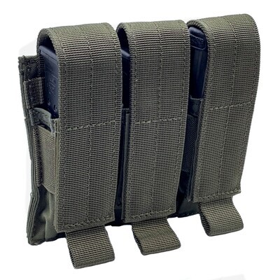 Shellback Tactical Triple Pistol Mag Pouch (Color: Ranger Green)