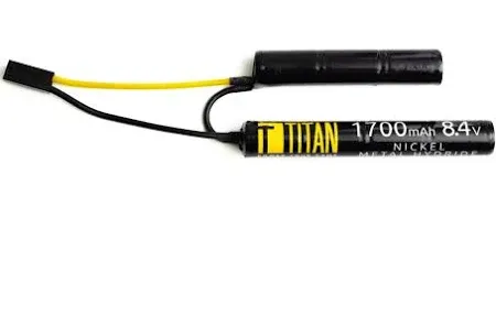 Titan Power Titan NiHm 1700 mAh 9.6V Nunchuck Type Battery