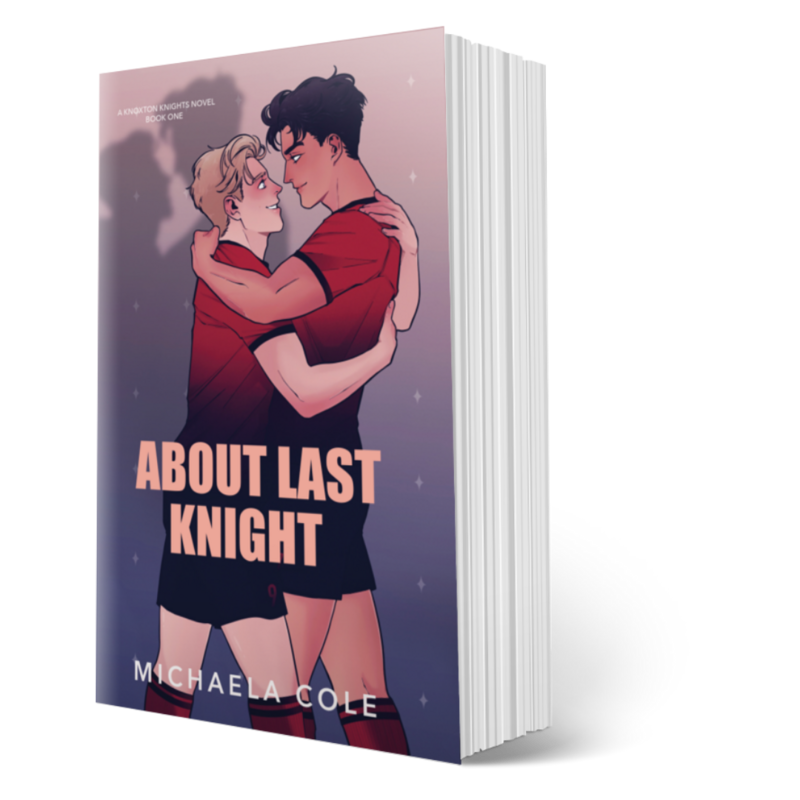Signed Copy of About Last Knight - Alternate Illustrated Cover