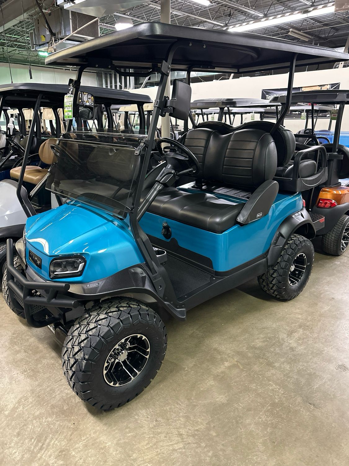 2018 Club Car Tempo 4 Passenger Gas Lifted
