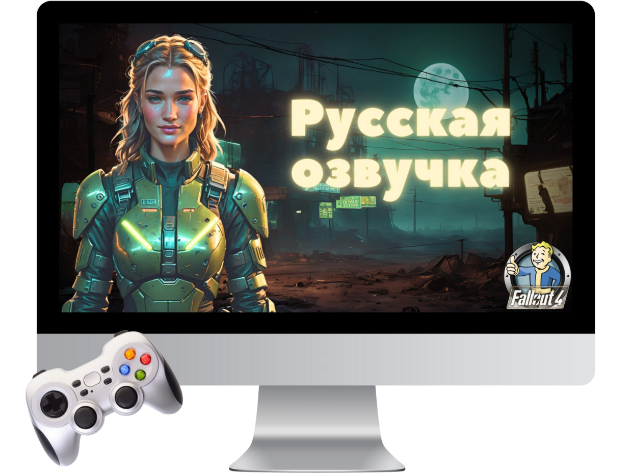 Русская озвучка Fallout 4 с подпиской на обновления + озвучка DLC + моды Русская озвучка Fallout 4 с подпиской на обновления + озвучка DLC + моды