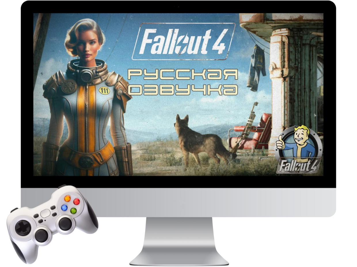 Русская озвучка Fallout 4 с подпиской на обновления до финального релиза Русская озвучка Fallout 4 с подпиской на обновления до финального релиза